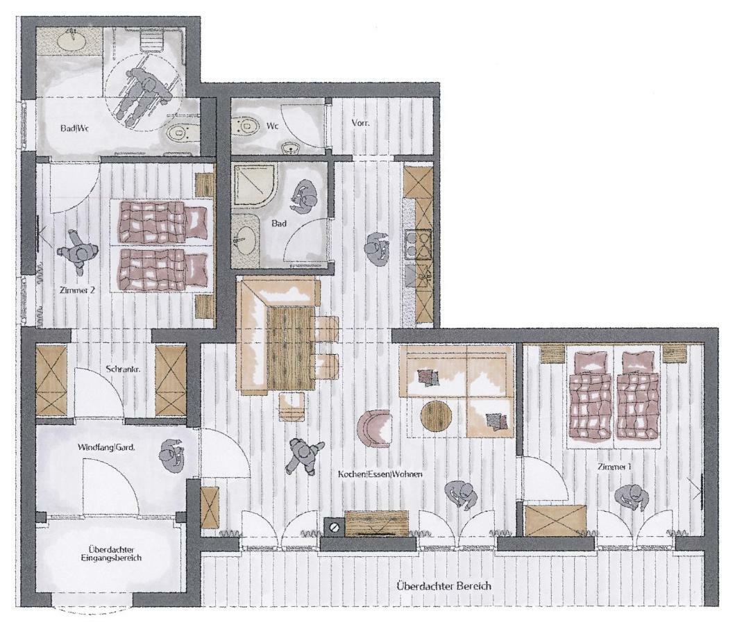 Appartements Erwin Huettl III Neukirchen am Großvenediger Exteriér fotografie
